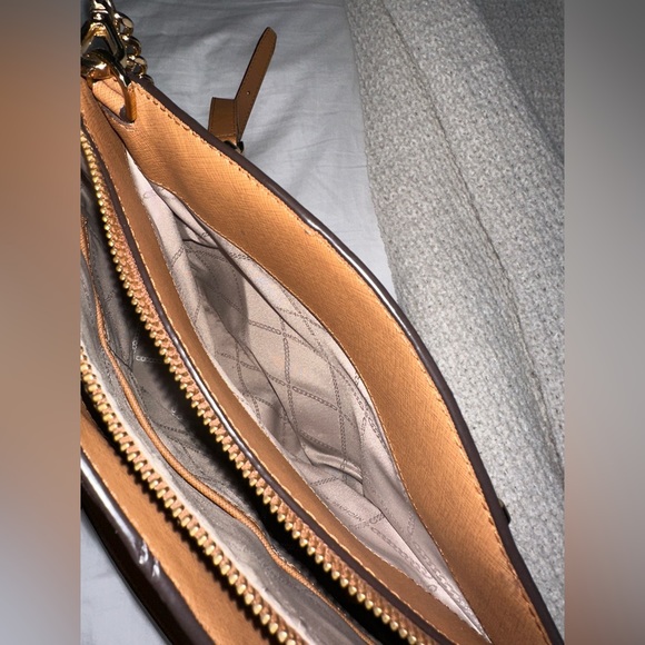 Michael Kors Ellis Signature Satchel Bag - Picture 7 of 10